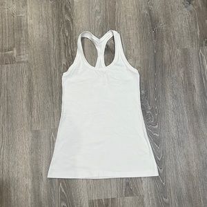 Lululemon white tank top